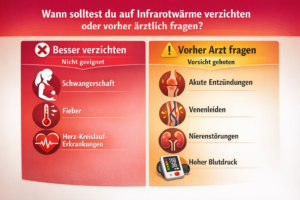 wann solltest du auf Infrarotwärme verzichten