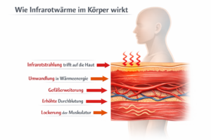 Wie Infrarotwärme im Körper wirkt